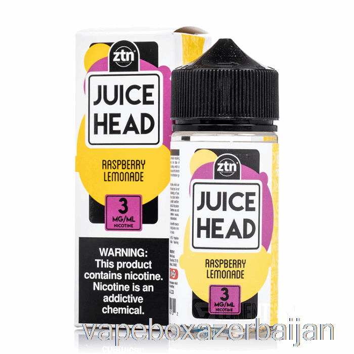 Vape Baku Raspberry Lemonade - Juice Head - 100mL 0mg